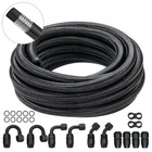 6AN Fuel KIT,20 Ft Hose KIT,0.34"NYLON Stainless Steel Braided New. Price: $83.68.