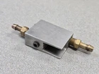 Nos New Old Stock Vintage Fuel Miser Gasoline Pressure Regulator 5/16" Fittings. Price: $25.00.