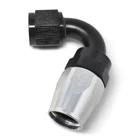Russell For -6 An Black/silver 120 Degree Tight Radius Full Flow Swivel Hose End New. Price: $36.31.