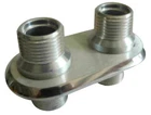 2 Port Firewall Ac Heater Billet Polished Aluminum 1L/1L New. Price: $20.99.