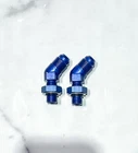 Xrp #984564 Degree #6 A.n. Male Flare To #4 O-ring Boss Aluminum Blue New. Price: $10.00.