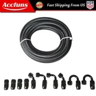 20FT Braided Fuel Hose Line & 10AN 8AN 6AN 4AN Swivel End Fitting Kit New. Price: $57.75.