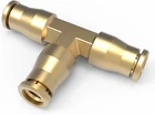 21838 Air Line Fittings Union Tee 1/4" T-fitting Pneumatic Suspension Fit... New. Price: $9.80.