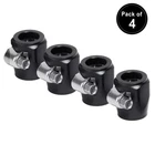 Lokocar 10AN Hex Hose Finisher Clamp Fuel Line End Fitting Aluminum 4PCS New. Price: $9.99.