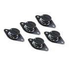 Earls Universal Black Steel 0.5" Quarter Turn Fasteners Set Of PANE6500BK-ERL New. Price: $59.75.