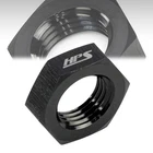 Hps An Female Bulkhead Fitting Jam Nut, Straight -4, Black Aluminum New. Price: $13.14.