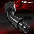 Universal Black Aluminum 12AN To 3/4" Barb 45 Degree Push Lock Hose End Fittings New. Price: $12.57.