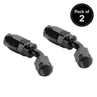 2PCS Swivel Hose End Fitting Adaptor AN8 8AN 45 Degree For Oil Fuel Line Black New. Price: $8.99.