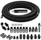 Brifitor 3/8" 6AN Ls Swap Fuel Line Kit Efi E85 25FT, Black New. Price: $135.66.