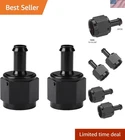 2PCS High-performance 10AN 3/8 Barb Aluminum Fittings Automotive Use New. Price: $39.00.