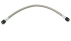 18" Long Fragola -4 An To Braided Stainless Steel Hose Assembly Ptfe, Black New. Price: $22.78.