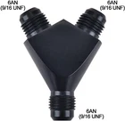 Male Flare Coupling 6AN To 2 X Union Y Block Splitter Hose Adapter Fitting New. Price: $13.99.