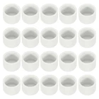 20 Pack 3/4" Pipe End Cap Fitting For Build Furniture Diy White New. Price: $13.35.