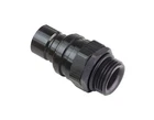 Jiffy-tite Motorsports Q/r #6 Male O-ring Boss Plug Valved Black New. Price: $39.99.