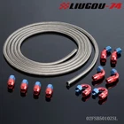AN10 Stainless Steel Braided Oil Gas Line Hose End Adaptor Silver 5METERS New. Price: $98.83.