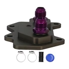 AN10 Aluminum Sandwich Adapter For Vw Audi EA113 Engine Oil Filter Purple New. Price: $57.01.