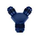 Emusa Aluminum Blue Oil Fuel Fluid Y Block Flare Fitting 8AN X 6AN Male New. Price: $14.77.