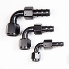 Radium 10AN Pushlok Hose End 90 Degree 14-0213 Black Aluminum Fitting New. Price: $19.95.