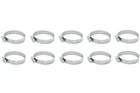 Vibrant 12157 S.s. Worm Gear Clamps 4.05" To 5.0" 10 Pack New. Price: $23.99.