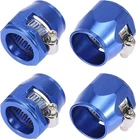 Set Of 4 Blue AN10 Hex Hose Finisher Clamp For Fuel Oil Water Tube Fittings New. Price: $10.99.
