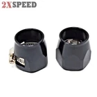 2X 10AN Black Nylon Braided Hose End Clamp Fitting Aluminum Emusa Hot Sales New. Price: $10.55.