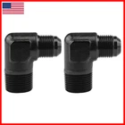 Evil Energy 10AN To 3/4 Npt Male 90 Degree Fitting Adapter Aluminum 2PCS New. Price: $53.26.