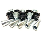 Fragola 6001023-BL No. Straight Crimped Fitting W/ COL-20PCS Black Nuts New. Price: $121.34.