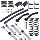 Bfo 3" Lift Kit For Jeep Cherokee Xj 2WD/4WD 84-01 Add-a-leaf Springs + Shocks New. Price: $383.02.