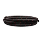 Vibrant Braided Flex Hose Two-tone Black/red Nylon -10 5 Foot Roll New. Price: $73.01.