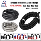 4AN 6AN 8AN 10AN 12AN Braided Fuel Hose Oil Gas Air Line & End Fittings Adapter New. Price: $6.99.