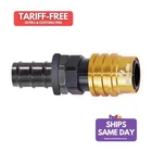 Jiffy-tite 31508P, One Black Aluminum 8AN Socket Push Lock Hose End- Valved New. Price: $61.61.