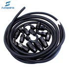 -10AN Fitting Stainless Steel Braided Oil Fuel Hose Line Adaptor 16FT New. Price: $65.99.