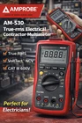 Amprobe AM-530 True Rms Digital Multimeter Electrical Tester Min/max Record New. Price: $68.25.