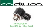 Radium 20-1000-0810 Swivel Banjo -8AN Orb To 10AN Male New. Price: $46.00.