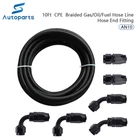 10FT -10AN AN10 Braided Gas/oil/fuel Hose Line + End Fitting Separator Kit New. Price: $39.99.