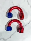 Xrp #118012 #12 Degree Fixed Hose End Aluminum Blue/red Used. Price: $27.75.
