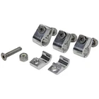 Allstar For 3/8 Aluminum Line Clamps 2-PIECE Polished 4PK Bolt-on New. Price: $35.75.