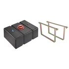 Jaz 16 Gallon Polyethylene Fuel Cell And Mounting Straps Kit New. Price: $275.99.