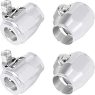 Mishimoto MMHXF-04-4-SL Aluminum -4AN Hex Hose Finisher Clamp Set, Silver New. Price: $19.50.