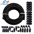 6AN 8AN 10AN 10FT 20FT Cpe Braided Nylon Fuel Line Kit Hose End Fittings New. Price: $72.19.