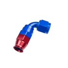 Redhorse Fitting 1290-08-1; Ptfe Swivel Hose End Red/blue -08AN 90DEG New. Price: $18.99.