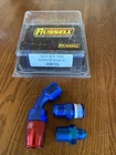 Russell 613110 Full Flow Swivel Hose End Fitting 45 Degree -10 Red Blue Adapters New. Price: $6.07.