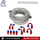 20FT 6AN Nylon Braided Line Kit W/ Oil/gas/fuel Hose End Fittings Adapters New. Price: $53.99.
