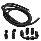 10AN 12FT Braided Gas/oil/fuel Hose Line + End Fitting Separator Kit 500PSI New. Price: $41.00.