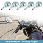 5PCS 12MM Id Car Banjo Hose Barb Bolt Fittings Universal Adapter Connector New. Price: $19.49.