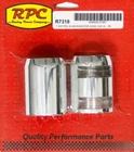 Polished Radiator Hose End Pair Racing Power Co-packaged R7318 New. Price: $23.46.