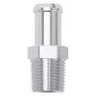 Edelbrock Fitting 8160; Npt To Clear 1/2 In. 5/8 Barb, Straight New. Price: $20.95.