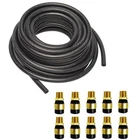 3/8" Od X 50' Line Hose Plus Quick Repair Swivel Kit New. Price: $96.99.