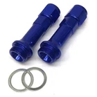 Renegade Carb Inlet Fitting 74875-1; Red/blue 7/8-20 To -08 Female 3.25 In, Pair New. Price: $25.05.