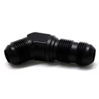 Renegade Fitting 61037-2; Bulkhead Union Black -10AN 45 Degree, Male New. Price: $30.09.